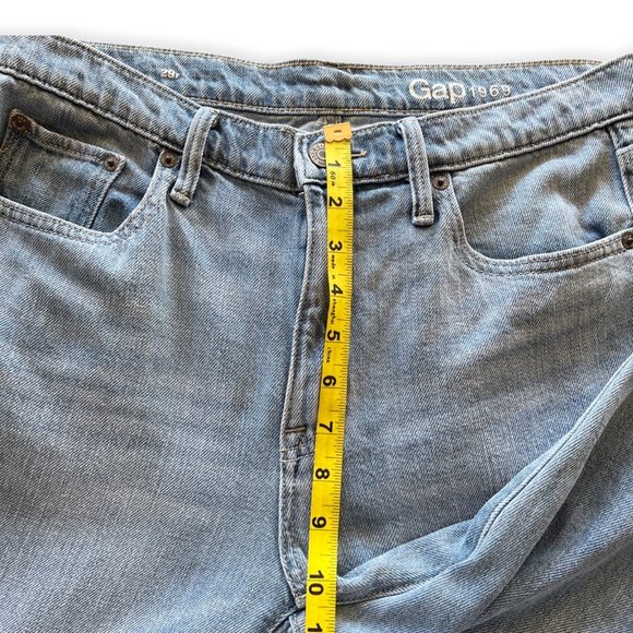 🌸4/$50🌸 NWOT 100% cotton Gap High-Rise Original Slouchy Light Indigo Jeans - Picture 11 of 13